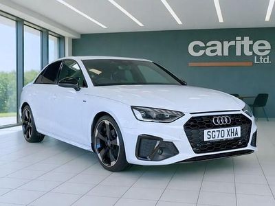 Used Audi A4 Black Edition 150 HP (110 kW) 2020 White Sedan