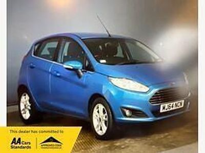 Used Ford Fiesta Zetec 82 HP (60 kW) 2014 Blue Hatchback