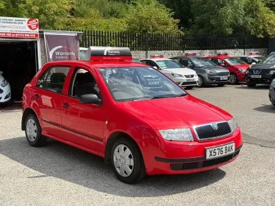 Used Skoda Fabia Classic 2000 Red Hatchback