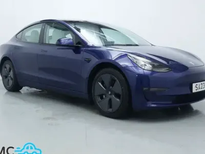 Used Tesla Model 3 Long Range AWD 366 kW (498 HP) 2023 Blue Sedan