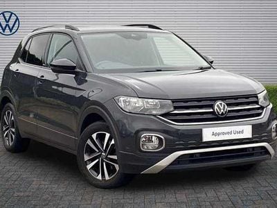 Used VW T-Cross United 95 HP (69 kW) 2021 Urano grey SUV