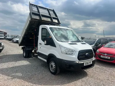 Used Ford Transit 125 HP (91 kW) 2016 White Van