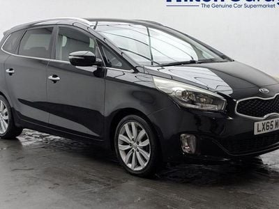 Used Kia Carens 141 HP (103 kW) 2016 Black MPV