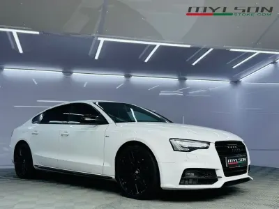 Usado Audi A5 Sportback Black Edition 190 CV (139 kW) 2016 Blanco Utilitario