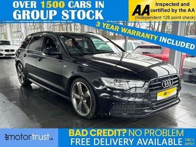 Used Audi A6 Black Edition 177 HP (130 kW) 2013 Black Estate