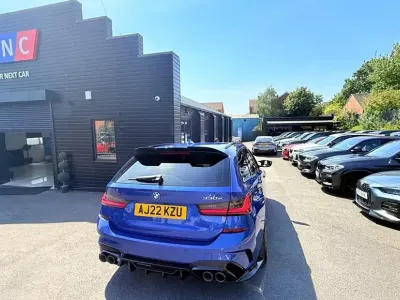 Used BMW 330e M Sport 292 HP (214 kW) 2022 Blue Estate