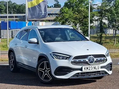 Used Mercedes GLA200 AMG Line Premium 163 HP (119 kW) 2023 White SUV
