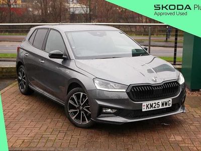 Graphite grey metallic Used 2025 Skoda Fabia Monte Carlo Hatchback | £20,495 (Fair price)
