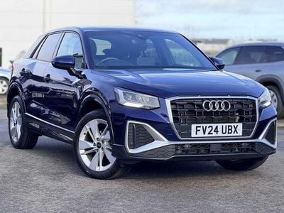 Begagnad Audi Q2 S-Line 2024 Blå SUV