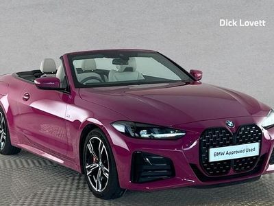 Pink Used 2025 BMW 420 M Sport Cabriolet | £45,000 (Expensive)