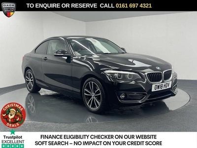 Black Used 2018 BMW 220 Sport Line Coupe | £11,970 (Good price)