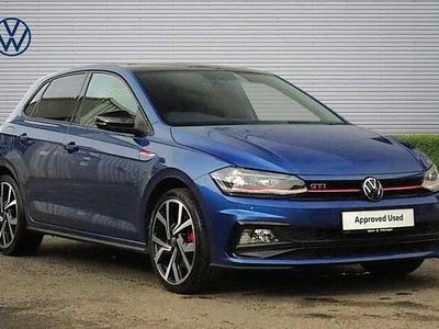 Used VW Polo GTI 207 HP (152 kW) 2021 Blue Hatchback