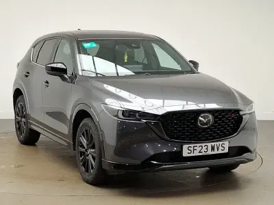 Usado Mazda CX-5 Homura-Line 165 HP (121 kW) 2023 Cinzento SUV