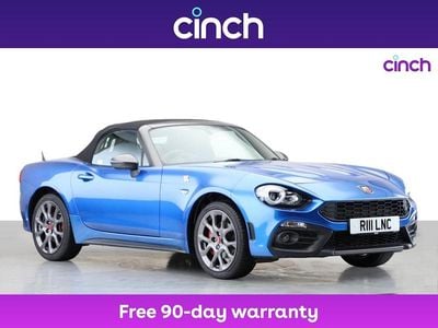 Blue Used 2019 Abarth 124 Spider Cabriolet | £18,999 (Fair price)