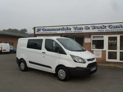 Used Ford Transit Custom Trend 130 HP (95 kW) 2017 White Van