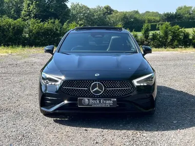 Used Mercedes CLA200 AMG line 177 HP (130 kW) 2024 Black Coupe