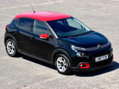 Used Citroën C3 Flair 110 HP (80 kW) 2018 Black Hatchback