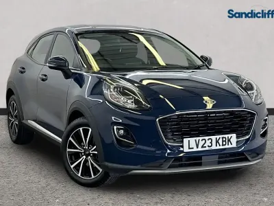 Used Ford Puma Titanium 125 HP (91 kW) 2023 Blue SUV