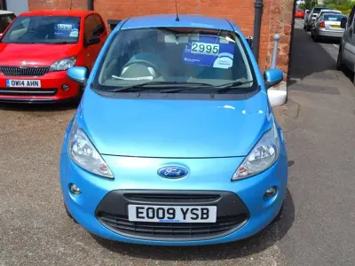 Begagnad Ford Ka Zetec 2009 Blå Halvkombi