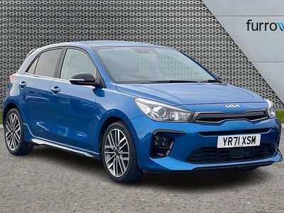 Blue Used 2022 Kia Rio GT-Line S Hatchback | £14,190 (Fair price)