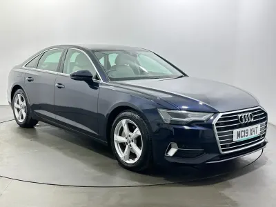 Begagnad Audi A6 Sport 204 HK (150 kW) 2019 Blå Sedan