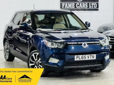 Used SsangYong Tivoli 115 HP (84 kW) 2015 Blue SUV
