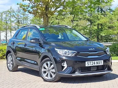 Used Kia Stonic 99 HP (72 kW) 2024 Black SUV