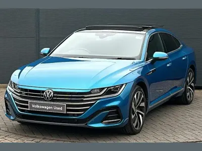 Used VW Arteon R-line 214 HP (157 kW) 2023 Blue Hatchback
