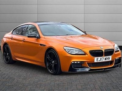 Used BMW 640 M Sport 313 HP (230 kW) 2017 Orange wrapped Coupe