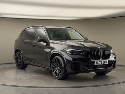 Sapphire black Used 2022 BMW X5 M Sport SUV | £43,200 (Good price)