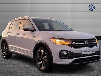 White Used 2024 VW T-Cross R-line SUV | £20,888 (Fair price)
