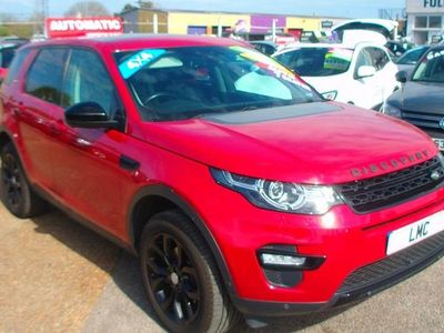 Used Land Rover Discovery Sport HSE 180 HP (132 kW) 2016 Red SUV