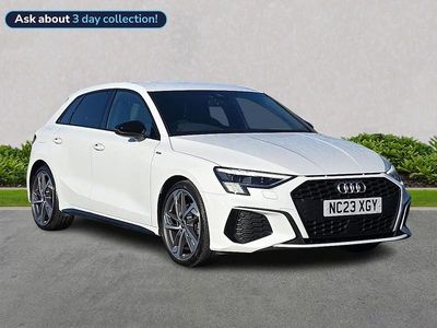 Used Audi A3 Sportback Advanced 150 HP (110 kW) 2023 White Hatchback