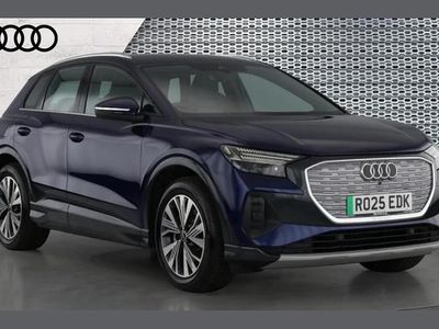 Blue Used 2025 Audi Q4 e-tron Sport SUV | £30,990 (Fair price)