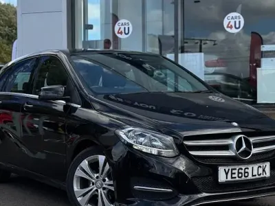 Used Mercedes B180 Executive 109 HP (80 kW) 2016 Black Hatchback