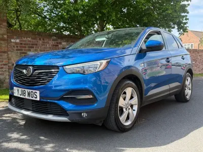 Second-hand Vauxhall Grandland X Elite 130 CP (95 kW) 2018 Albastru SUV