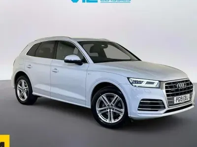 Second-hand Audi Q5 S-Line 190 CP (139 kW) 2019 Alb SUV