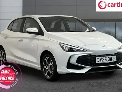 Used MG MG3 SE 194 HP (142 kW) 2025 White Hatchback