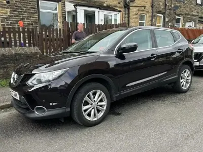Begagnad Nissan Qashqai Acenta 110 HK (80 kW) 2017 Svart SUV