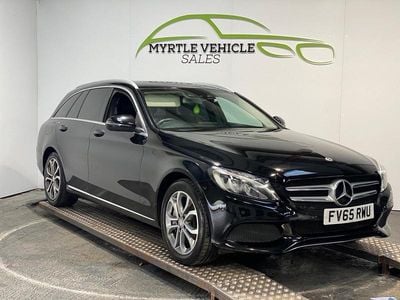 Black Used 2016 Mercedes C350e Estate | £5,995 (Fair price)