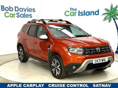 Orange Used 2021 Dacia Duster Prestige SUV | £12,950 (Fair price)