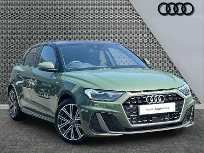 New Audi A1 S-Line 94 HP (69 kW) 2026 Green SUV