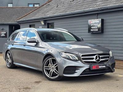 Grey Used 2018 Mercedes E220 AMG line Estate | £16,489 (Good price)