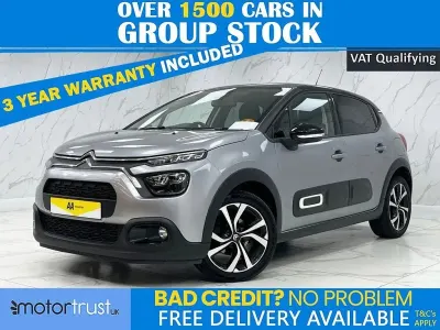 Usado Citroën C3 PureTech 110 HP (80 kW) 2023 Cinzento Citadino