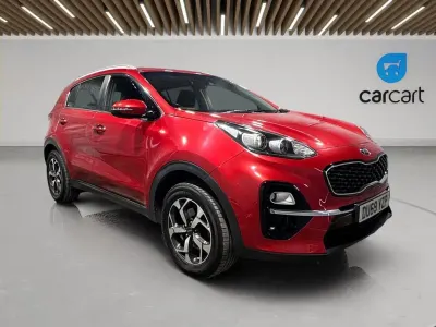Used Kia Sportage 177 HP (130 kW) 2019 Red SUV