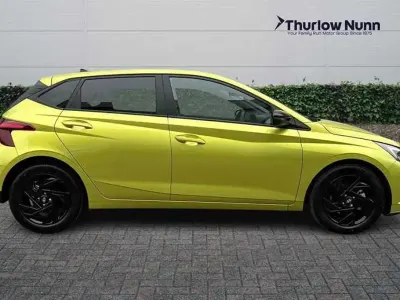Used Hyundai i20 Blackline 90 HP (66 kW) 2026 Green Hatchback