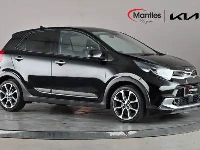 Used Kia Picanto X-Line 66 HP (48 kW) 2023 Black Hatchback