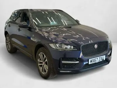 Used Jaguar F-Pace R-Sport 250 HP (183 kW) 2017 Blue SUV