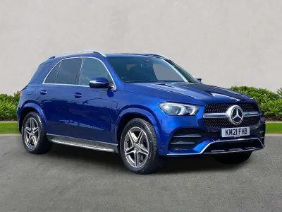 Used Mercedes GLE350 AMG line 2021 Blue SUV