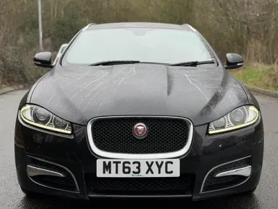 Używany Jaguar XF Sportbrake R-Sport 2014 Czarny Kombi